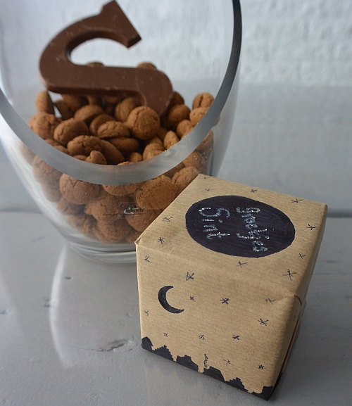 simple thoughts cadeau pepernoten chocoladeletter