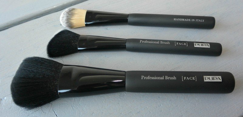 simple thoughts pupa professional brushes face