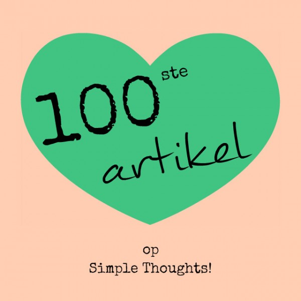 simpel thoughts 100ste artikel