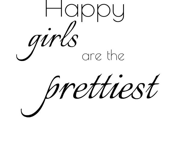 simpel thoughts happy girls