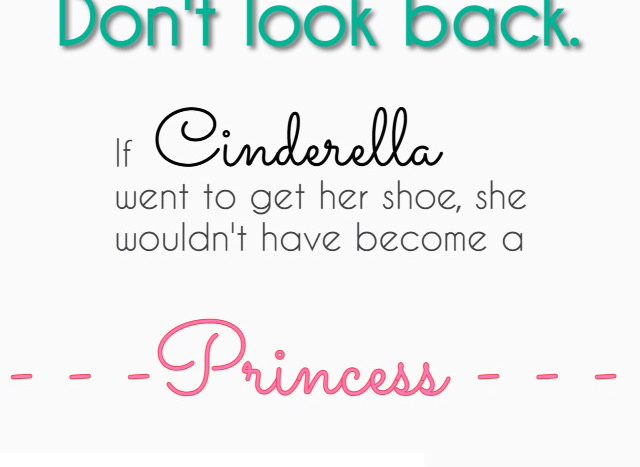 simple thoughts cinderella quote