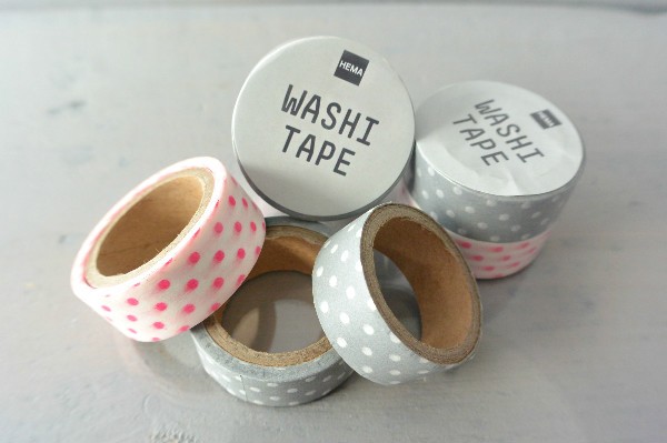 simple thoughts washi tape deur