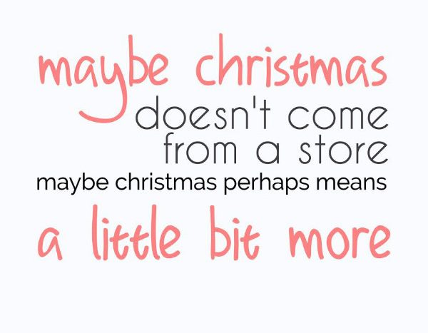 simple thoughts quotes christmas