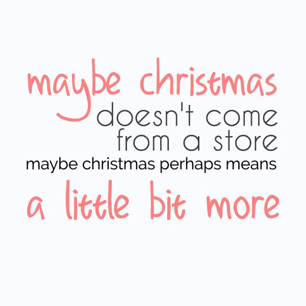 simple thoughts quotes christmas