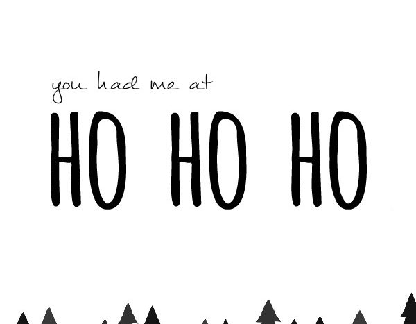 simple thoughts quote christmas you had me at ho ho ho
